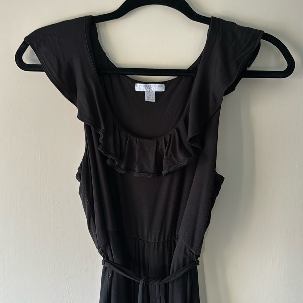 New York & Company black medium dress